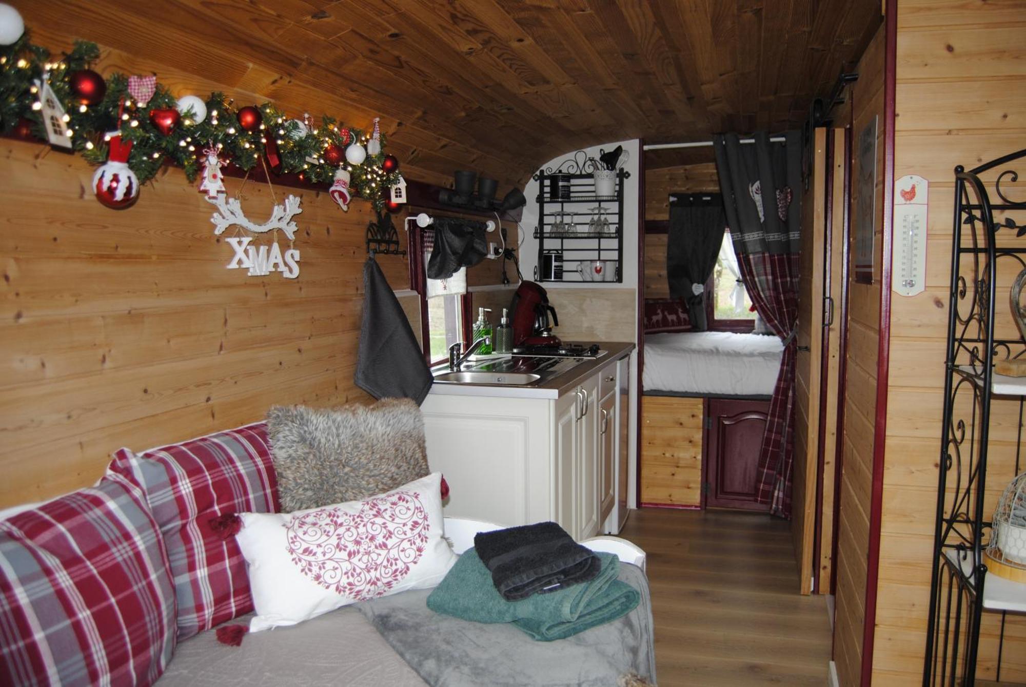 La Roulotte Belle Fleur Hotel Saint-Nabord Екстериор снимка