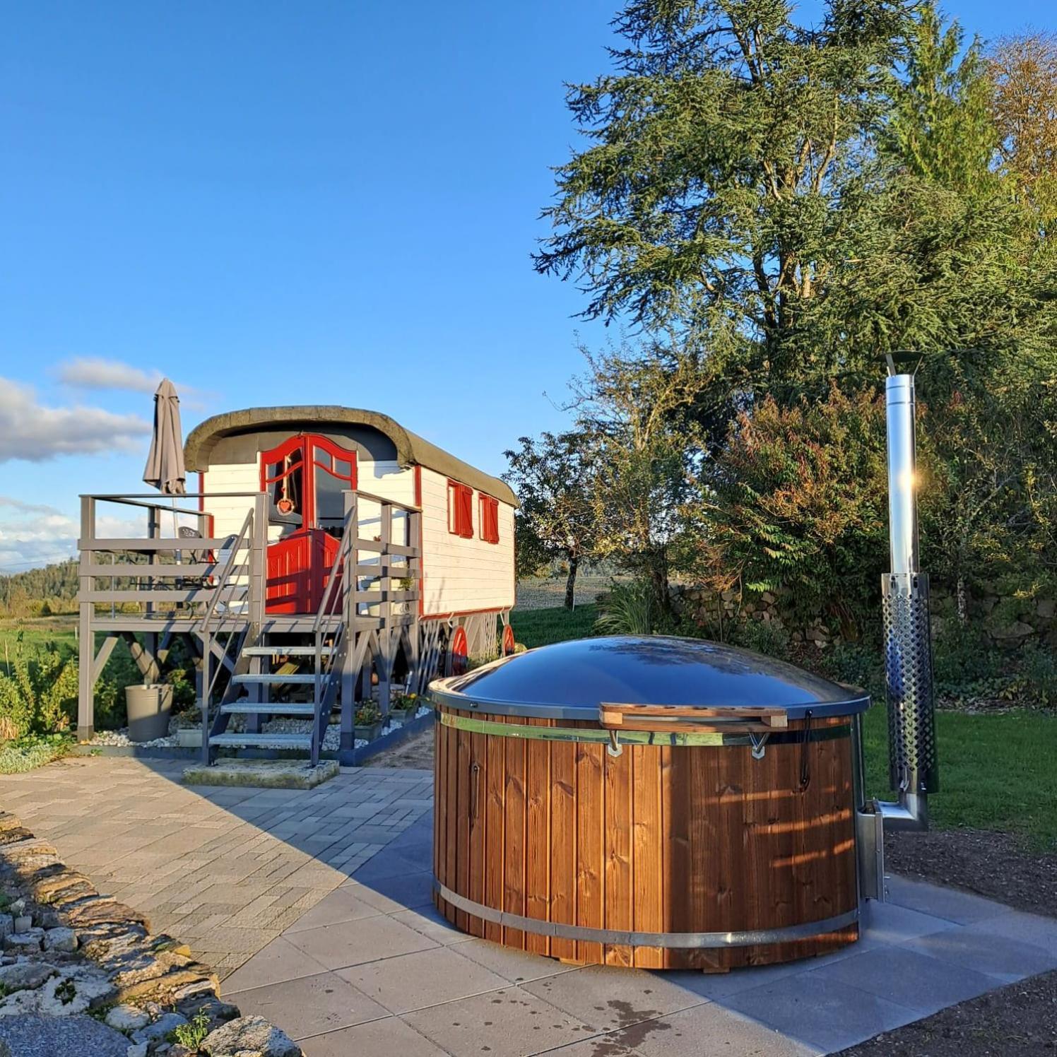 La Roulotte Belle Fleur Hotel Saint-Nabord Екстериор снимка